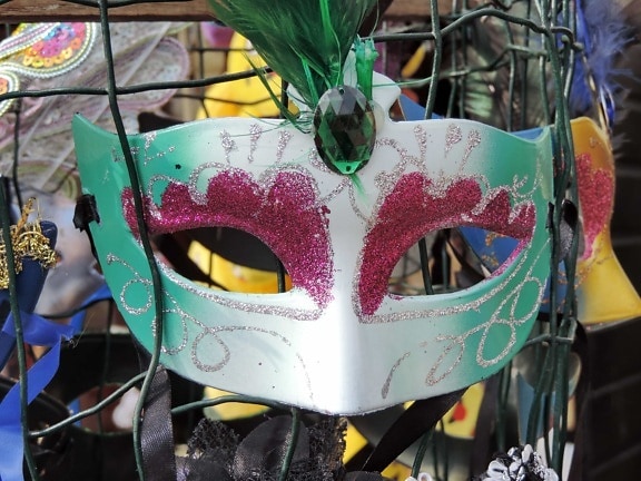 Festival, masque, décoration, célébration, Parti, traditionnel, amusement, costume