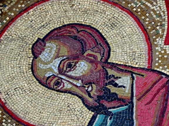 orthodox, saint, Serbia, art, mosaic, pattern, painting, culture