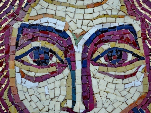 orthodox, art, artistic, mosaic, wall, creativity, painting, pattern