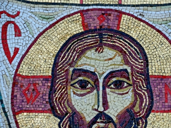 mosaik, kunst, kultur, religion, væg, gamle, Byzantinske, vægmaleri