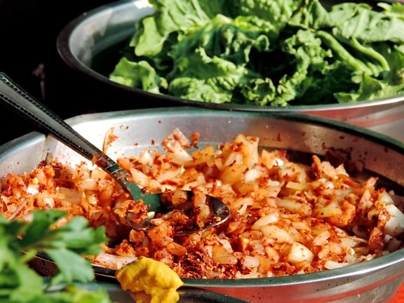 zelena salata, ručak, jelo, obrok, zdrav, večera, povrće, hrana