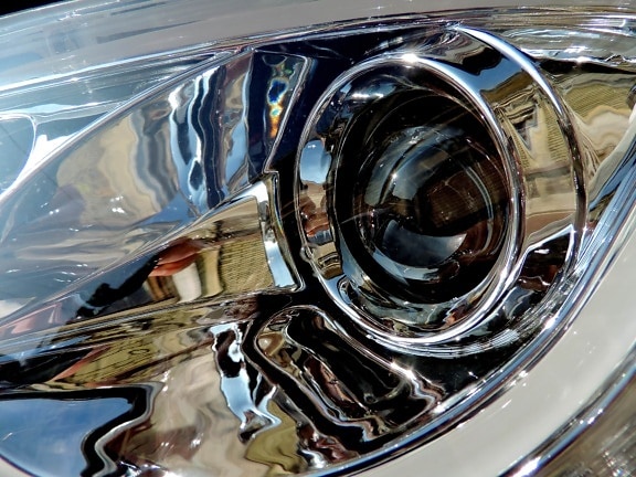glass, glasses, headlight, light bulb, reflection, vehicle, drive, automotive
