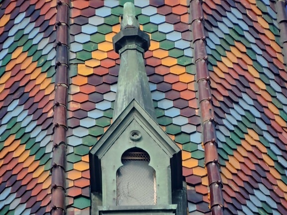 roof, architecture, building, material, roofing, church, religion, pattern