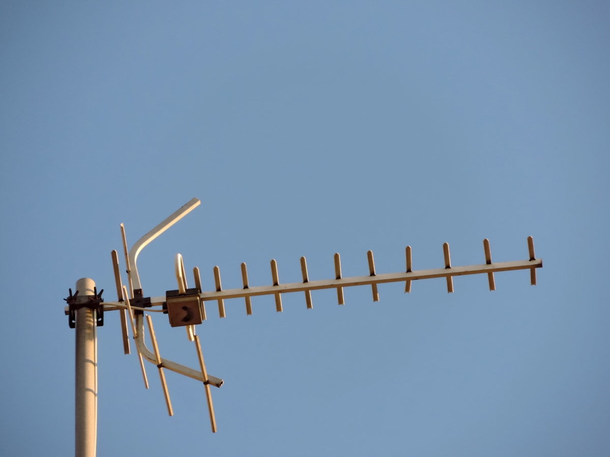 analógico, antena, refletor, sem fio, tecnologia, ao ar livre, vento, alta