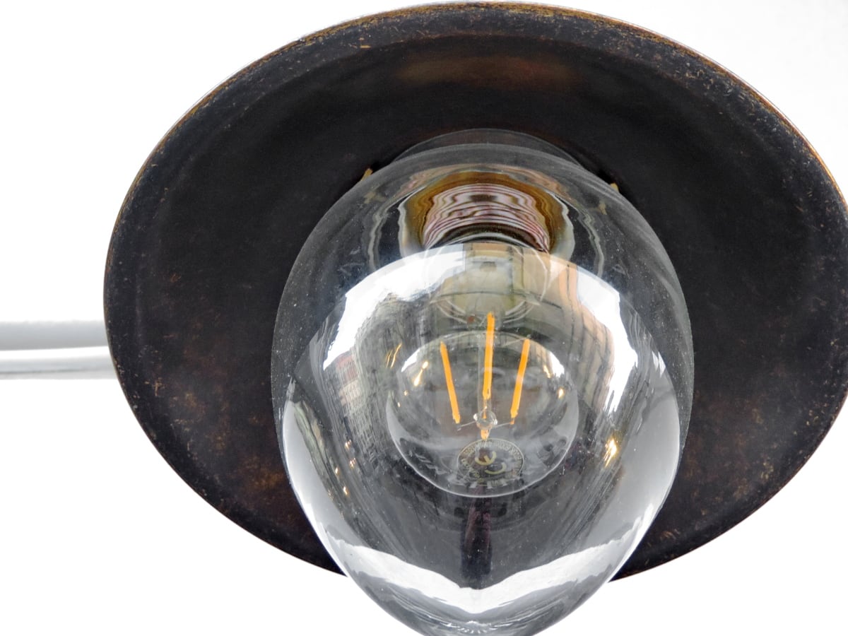 brass, electricity, lantern, light bulb, energy, lamp, container, round