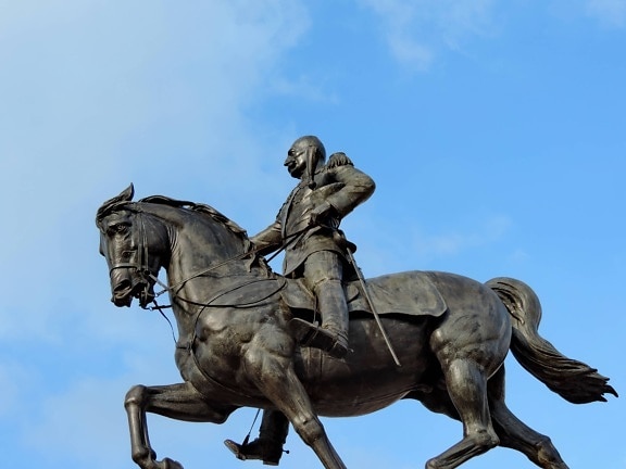 Кинг, скульптура, Сербия, Памятник, Статуя, кавалерия, Архитектура, Искусство