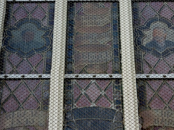 Mozaik, pencere, çit, desen, doku, Tasarım, Dekorasyon, Sanat