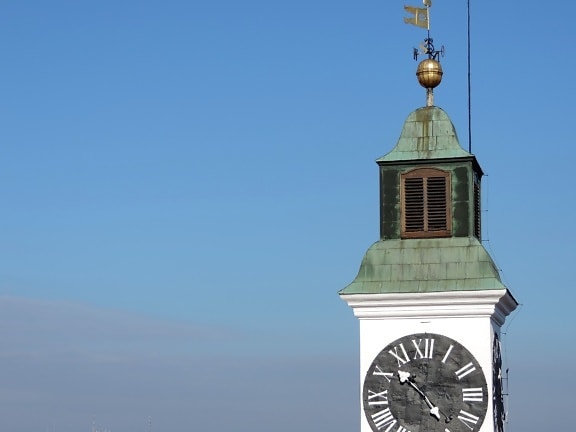 punto de referencia, Serbia, arquitectura, Torre, construcción, cubierta, al aire libre, reloj