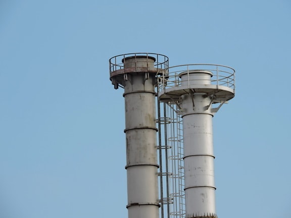 industry, water tower, technology, pipe, pollution, power, tower, production