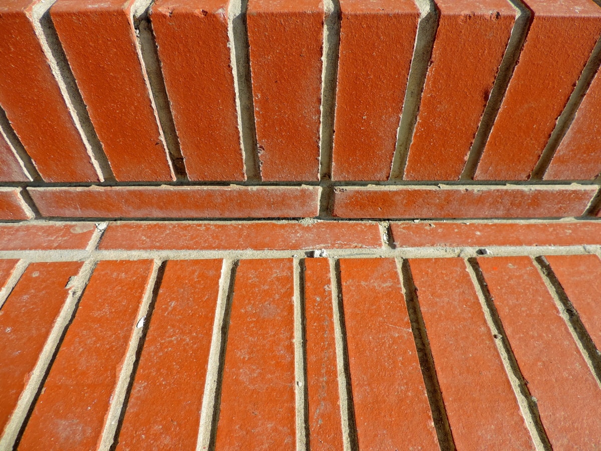 フリー写真画像 Red 赤 階段 階段 階段 レンガ タイル テクスチャ