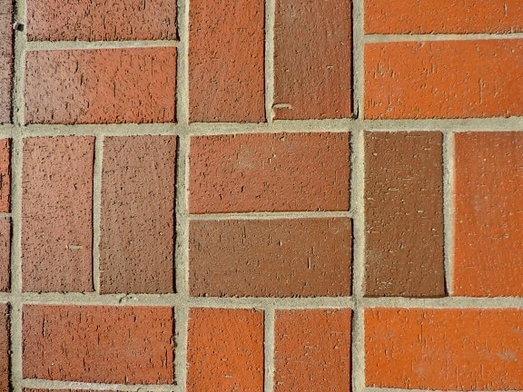 hormigón, textura, patrón de, ladrillo, cemento, pared, cubo, superficie