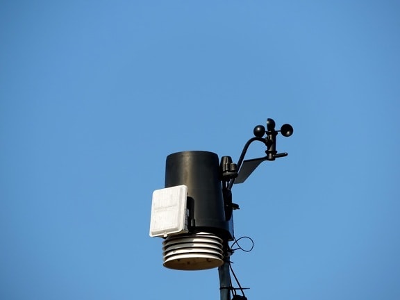 meteorology, outdoors, technology, blue sky, equipment, electricity, architecture, surveillance