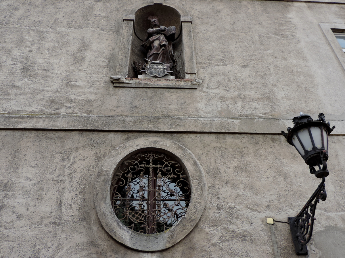 чугуна, Католическая, Кристиан, христианство, Церковь, скульптура, окно, стена