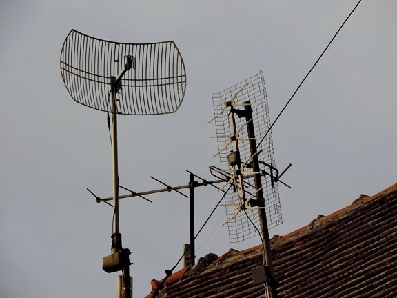 radio antenna, wireless, antenna, electricity, television, power, receiver, technology