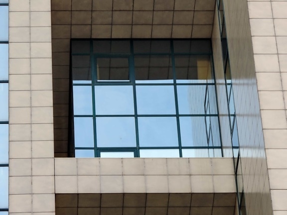 architecture, window, tile, modern, contemporary, building, reflection, business