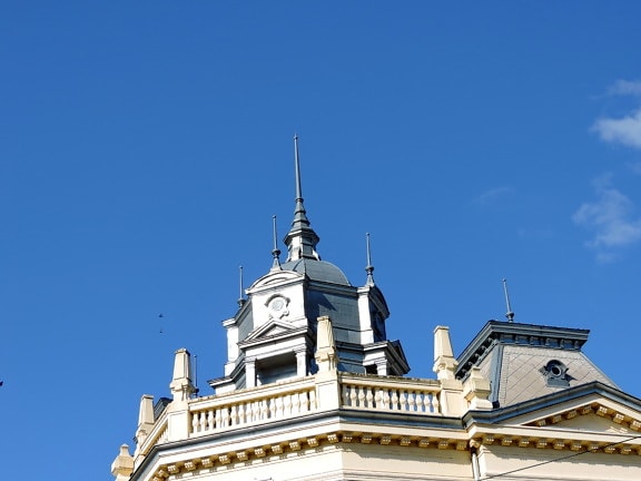 baroque, Château, dôme, architecture, Création de, Palais, à l’extérieur, vieux