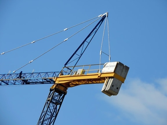 industry, crane, construction, device, engineering, steel, equipment, machine