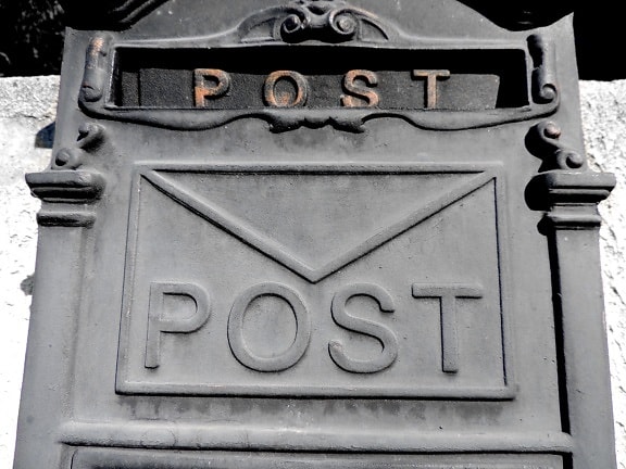 азбука, детайли, поща, слот за поща, пощенска кутия, съобщение, знак, текст