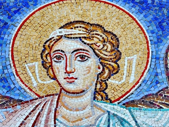 Kunst, Mosaik, Religion, Kultur, alt, Wand, Antike, Byzantinische