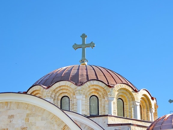 cristiano, Monasterio de, ortodoxa, construcción, religión, arquitectura, techo