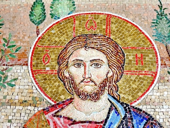 mosaic, art, old, people, wall, culture, religion, man