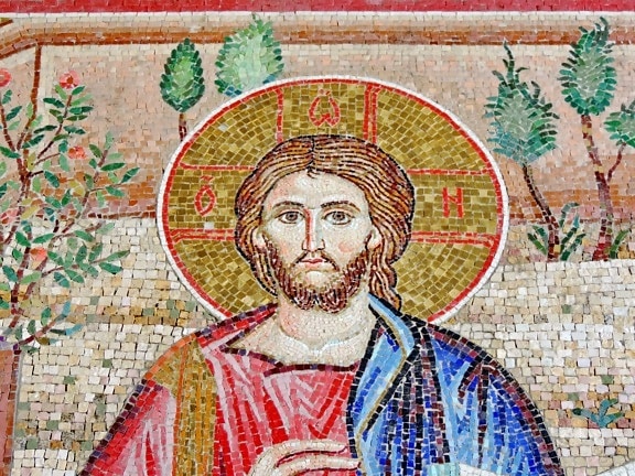 Christ, christianity, mosaic, religion, saint, art, old, culture