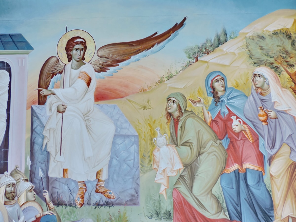 Kostenlose Bild: Engel, Byzantinische, Symbol, orthodoxe, Serbien, Religion