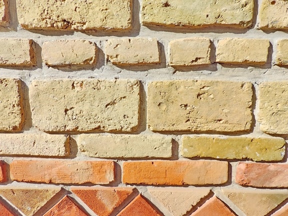 textuur, oppervlak, patroon, muur, steen, baksteen, cement, beton