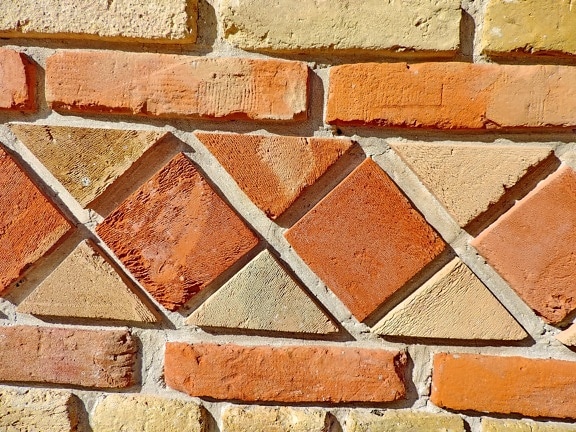 bricks, decoration, wall, architecture, surface, building, old, texture