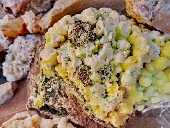 upclose, vegetable, rock, stone, stones, geology, nature, brown