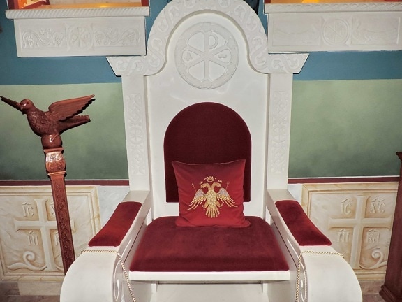 室内装饰, 王国, 东正教, 行人, 座位, 家具, 室内, 椅子