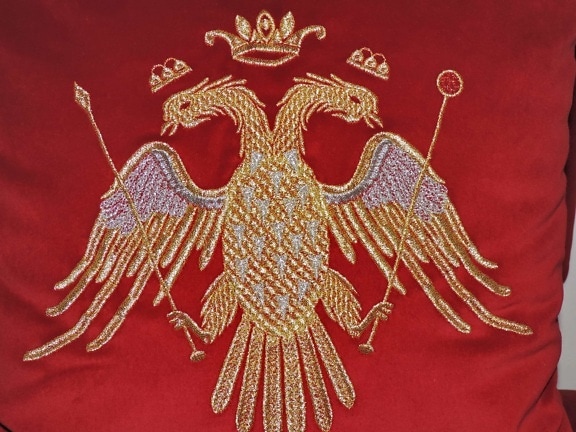 kotka, heraldik, ornament, patriotisme, symbol, symmetri, dekoration, kunst