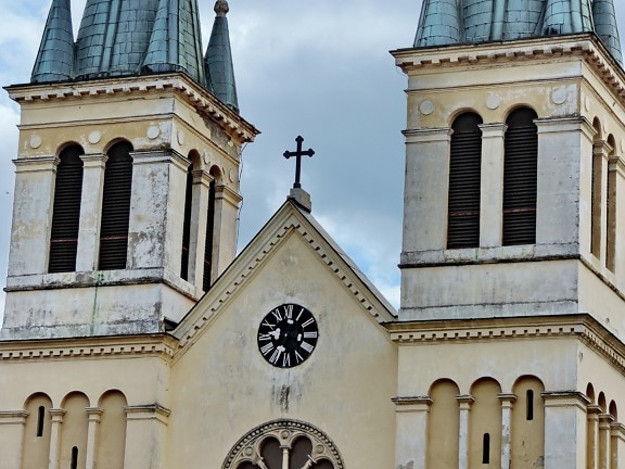 catholique, steeple, Création de, Cathédrale, façade, religion, Monastère de, architecture