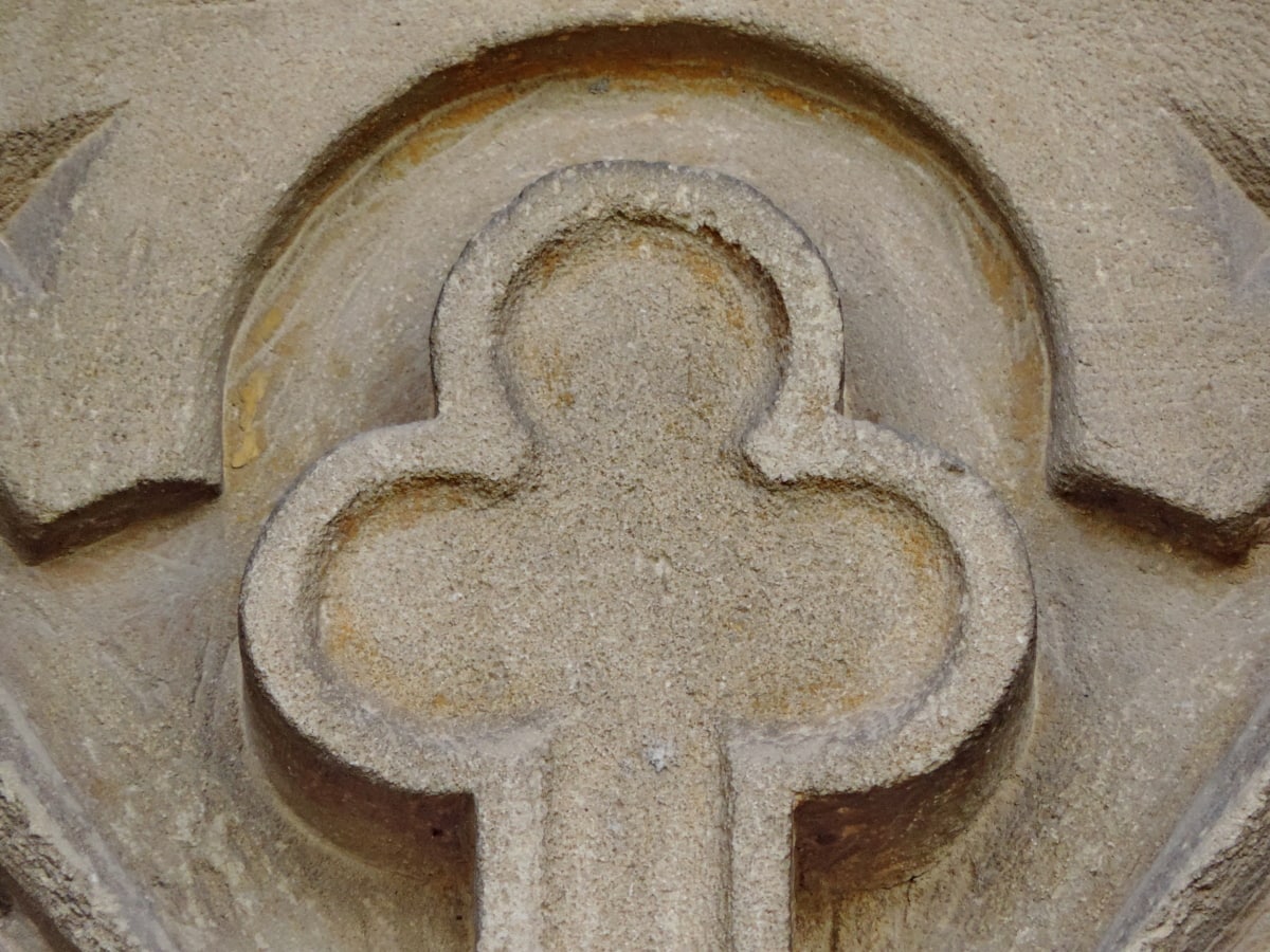christianity, cross, sculpture, symbol, symmetry, old, architecture, upclose