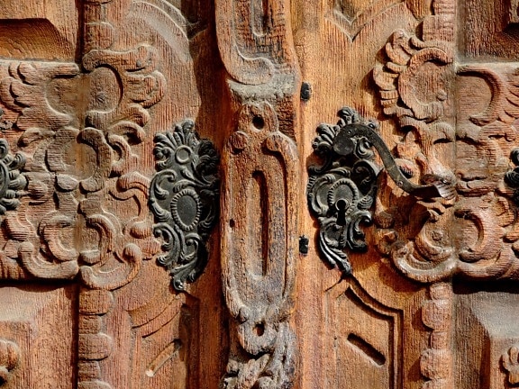 carpenteria, intaglio, ghisa, cultura, porta d'ingresso, legno di teak, architettura, scultura