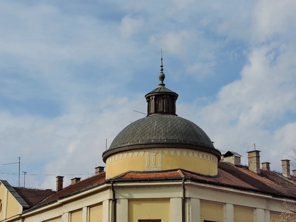 cupru, Ornament, Turnul, acoperiş, clădire, cupola, arhitectura, care acoperă