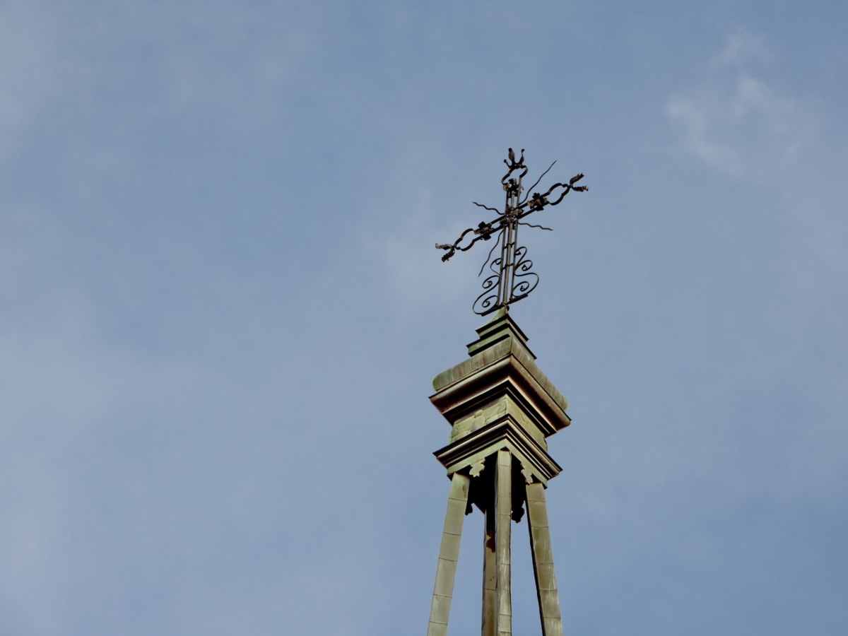 Byzantinische, Kirchturm, Erbe, im freien, blauer Himmel, Architektur, Natur, Turm