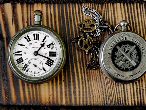 Антик, старомодна, стар стил, часовник, Гледай, минута, време, таймер