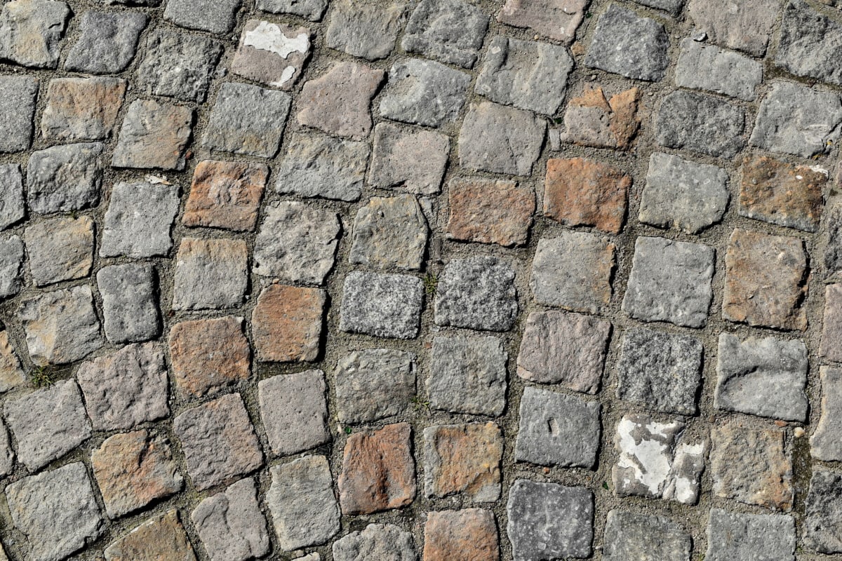pedra de pavimentação, textura, parede de pedra, padrão, superfície, pedra, parede, áspero