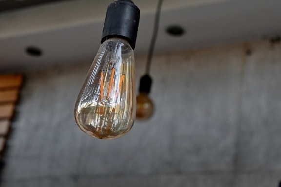 light bulb, indoors, electricity, lamp, glass, light, industry, bulb