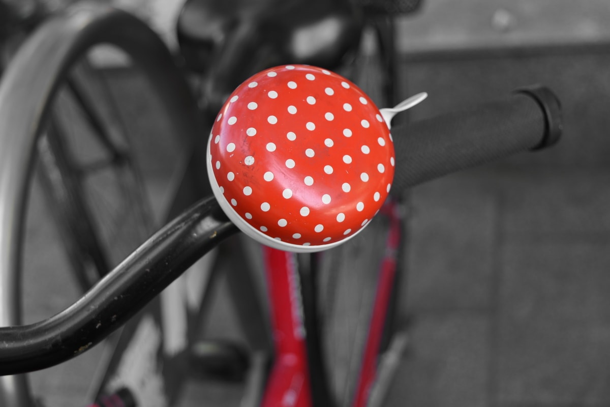 จักรยาน, สีแดง, พวงมาลัย, ล้อ, จักรยาน, สตรีท, ถนน, กิจกรรมกลางแจ้ง