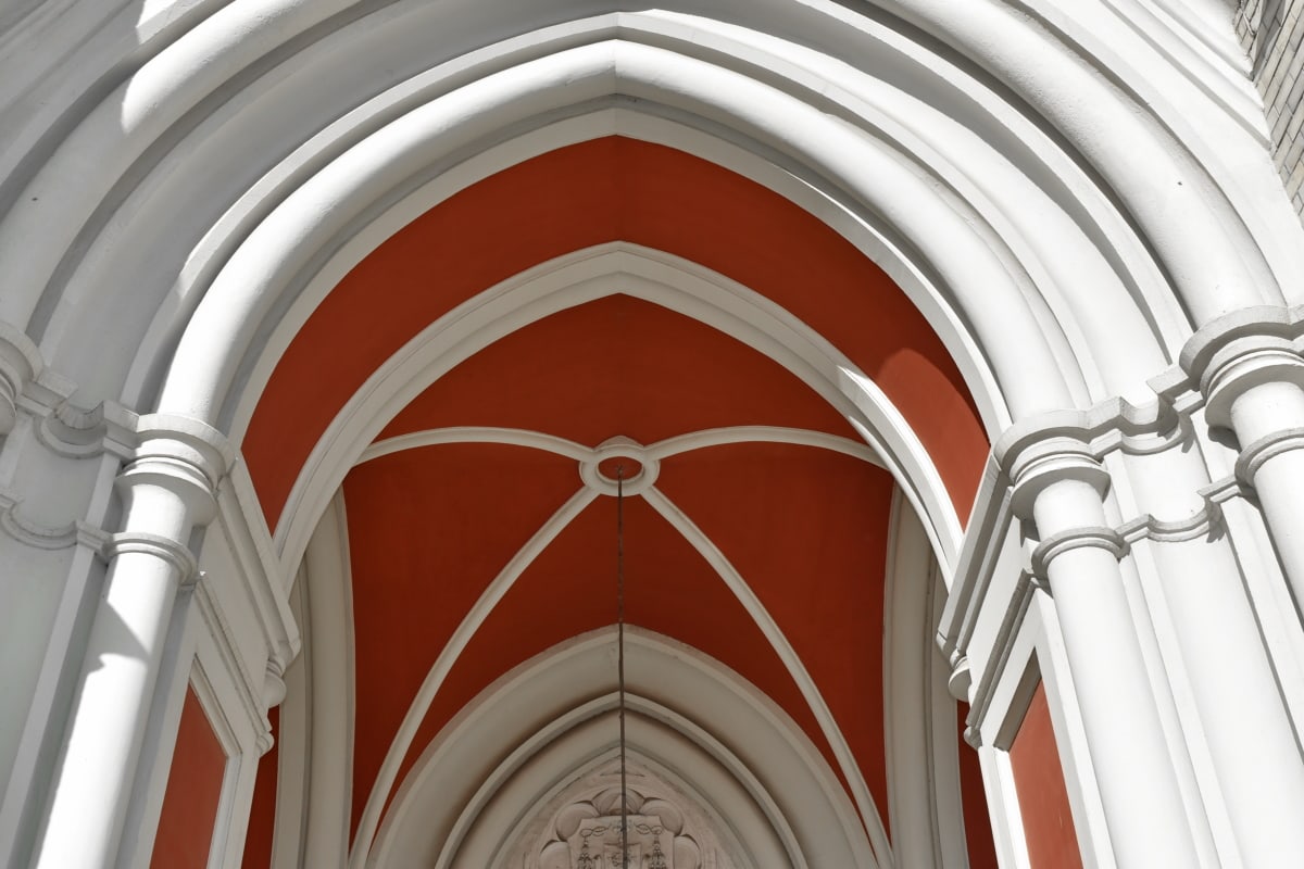 Arch, Eingang, handgefertigte, Erbe, Erstellen von, Kathedrale, Architektur, Kirche