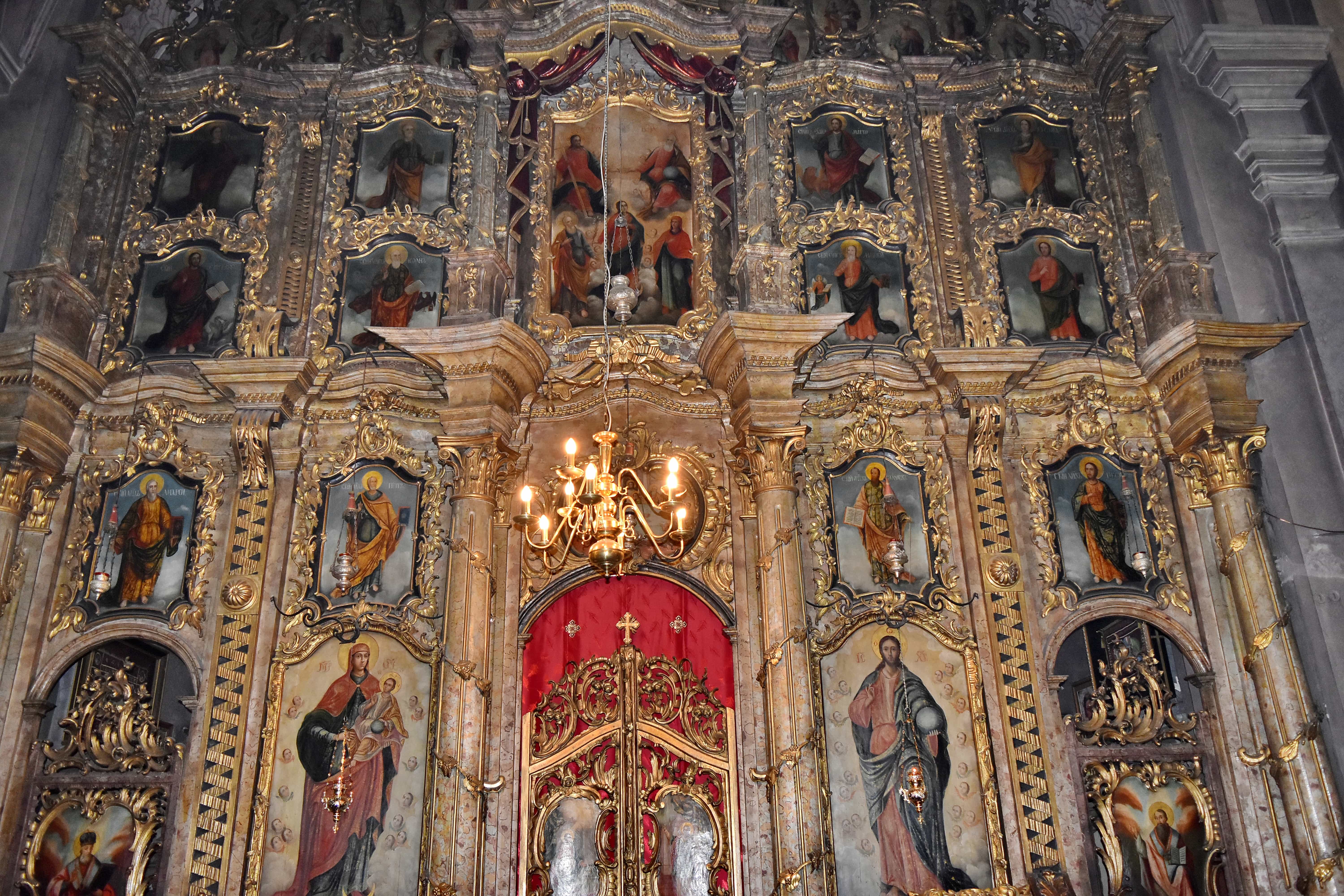 フリー写真画像 正統派 サン セルビア 祭壇 宗教的です 宗教 大聖堂 教会