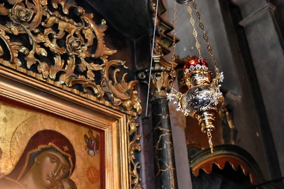 altar, orthodox, sculpture, architecture, religion, church, gold, art