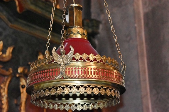 candelabro, lanterna, ouro, decoração, tradicional, antiga, luxo, arte