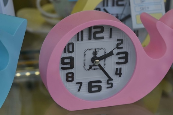 numero, rosa, orologio analogico, ora, orologio, orologio, timer, Banking