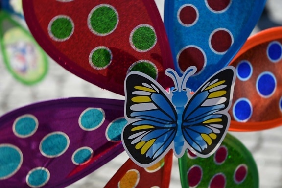 butterfly, toys, decoration, art, abstract, design, texture, bright