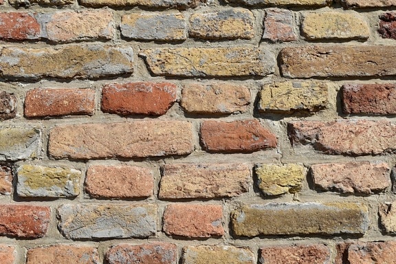 mur, Pierre, architecture, vieux, brique, béton, surface, ciment