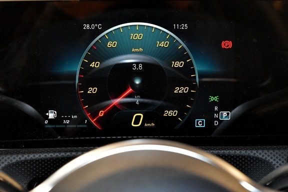 dashboard, car, speedometer, vehicle, odometer, instrument, control, gauge