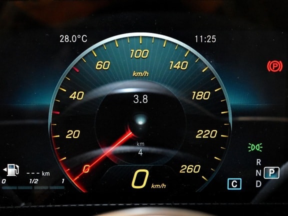 kilometer, speed limit, speedometer, dashboard, vehicle, instrument, car, meter